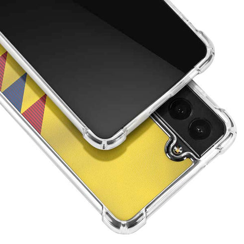 Colombia Soccer Flag Galaxy S21 Plus 5G Clear Case